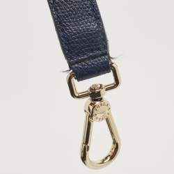 Pre Owned Furla Navy Blue Leather Large Metropolis Tote