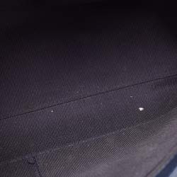 Pre Owned Furla Navy Blue Leather Large Metropolis Tote