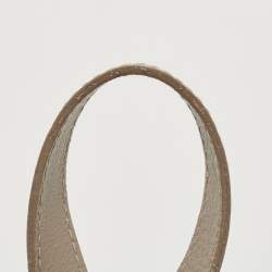 Furla Grey Leather Piper Backpack 