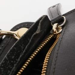 Furla Black Leather Piper Satchel