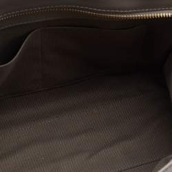 Furla Taupe/Black Leather Metropolis Magia Tote