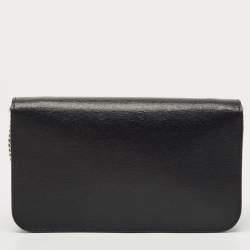 Furla Black Leather Bella Crossbody Bag 