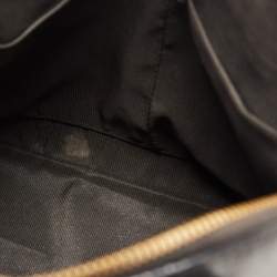 Pre Owned Furla Black Leather Small Piper Dome Satchel