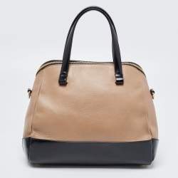 Pre Owned Furla Multicolor Leather Divina Dome Satchel