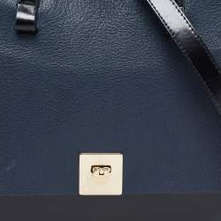 Pre Owned Furla Multicolor Leather Divina Dome Satchel