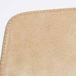 Pre Owned Furla Light Gold Leather Metropolis Shoulder Bag