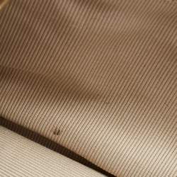 Pre Owned Furla Light Gold Leather Metropolis Shoulder Bag