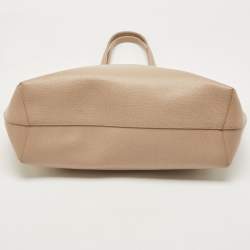 Furla Beige Leather Melissa Shopping Tote