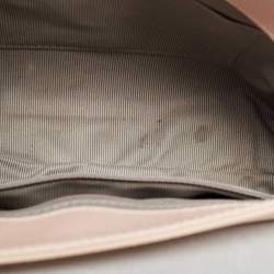 Pre Owned Furla Light Pink Leather Small Metropolis Tote