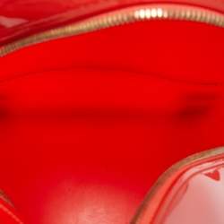 Pre Owned Furla Red Rubber Candy Backpack 