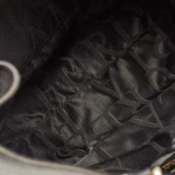 Furls Black Leather Chain Link Shopper Tote 