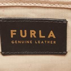 Furla Beige Leather Metropolis Shoulder Bag