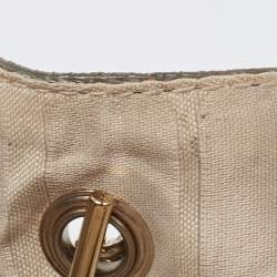 Pre Owned Furla Green Leather Mini Metropolis Crossbody Bag