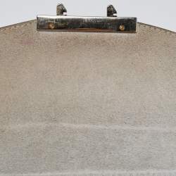 Pre Owned Furla Green Leather Mini Metropolis Crossbody Bag