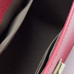Furla Fuchsia Leather Mini Metropolis Crossbody Bag