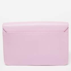 Pre Owned Furla Pink Leather Metropolis Crossbody Bag