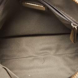 Furla Taupe Leather Piper Dome Satchel