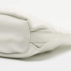 Furla White Leather Hobo 