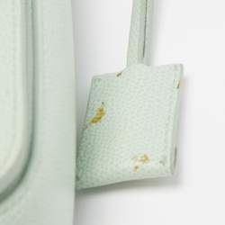 Pre Owned Furla Mint Green Leather Metropolis Shoulder Bag