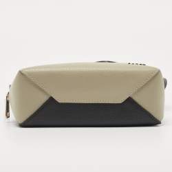 Furla Grey/Black Leather Amica Camera Crossbody Bag