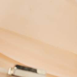 Furla Peach Rubber Candy Flap Top Handle Bag