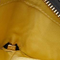 Furla Tri Color Leather Zip Around Wallet