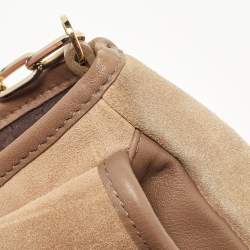 Furla Tri Color Leather Flap Crossbody Bag