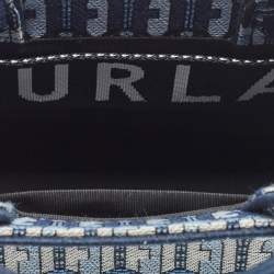 Furla Multicolor Jacquard Mini Opportunity Tote