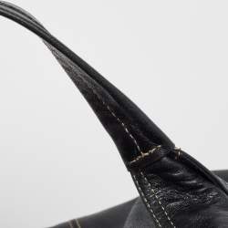 Furla Black Leather Elisabeth Hobo 