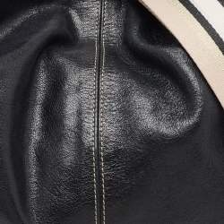 Furla Black Leather Elisabeth Hobo 