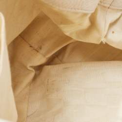 Furla White Leather Elisabeth Hobo