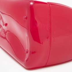 Pre Owned Furla Pink Rubber Candy Satchel