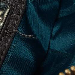 Pre Owned Furla Brown Leather Zip Satchel