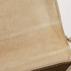 Furla Gold Leather Mini Metropolis Chain Crossbody Bag