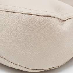 Pre Owned Furla Grey Leather Hobo