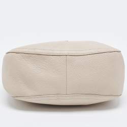 Pre Owned Furla Grey Leather Hobo