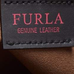 Pre Owned Furla Grey Leather Hobo