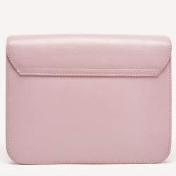 Pre Owned Furla Lilac Leather Metropolis Shoulder Bag