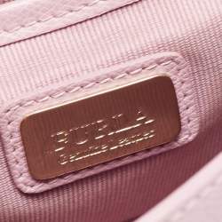 Pre Owned Furla Lilac Leather Metropolis Shoulder Bag