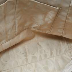 Furla Taupe Leather Zip Tote