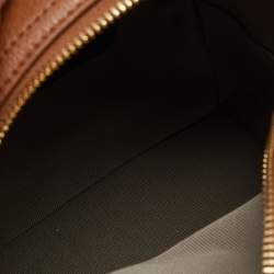 Furla Brown Leather Mini Backpack 