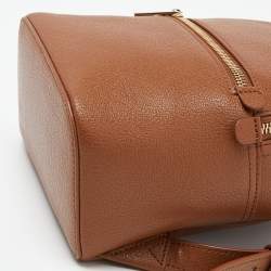 Furla Brown Leather Mini Backpack 