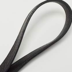 Pre Owned Furla Black Leather Piper Dome Satchel