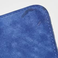 Pre Owned Furla Blue Quilted Leather Pop Star Shoulder Bag