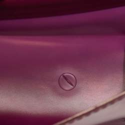 Pre Owned Furla Purple Rubber Mini Candy Bon Bon Crossbody Bag