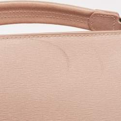 Furla Light Pink Leather Julia Top Handle Bag