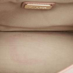 Furla Light Pink Leather Julia Top Handle Bag