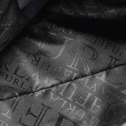 Pre Owned Furla Black/Cream Leather Bag