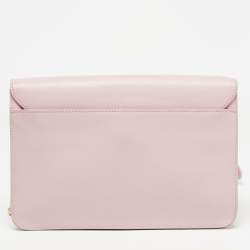Pre Owned Furla Pink Leather Metropolis Shoulder Bag