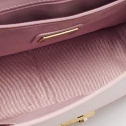 Pre Owned Furla Pink Leather Metropolis Shoulder Bag